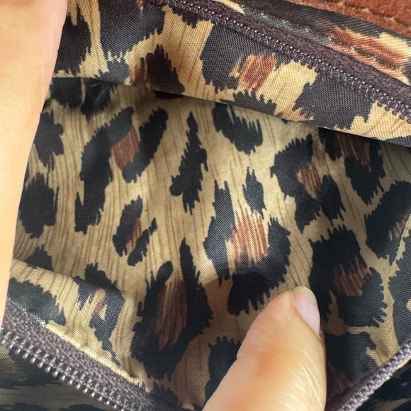 Authentic Vintage All leather Dolce & Gabbana Flap Hand  Bag Brown W Dust Bag - Picture 8 of 16